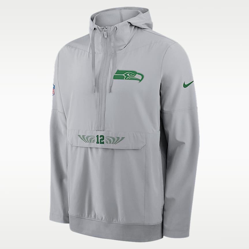 Seattle Seahawks Sideline Men's Nike NFL Full-Zip Bomber Jacket